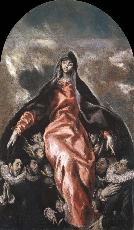 El Greco The Madonna of Chrity